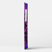 Neon Lotus Bloem Boho Print Case-Mate iPhone Case (Achterkant / Links)
