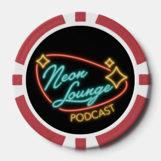 Neon Lounge Logo Hoesje Poker Chips