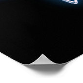 Neon Love is Love Rainbow Poster (Hoek)