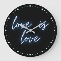 Neon Love is Love Word Art