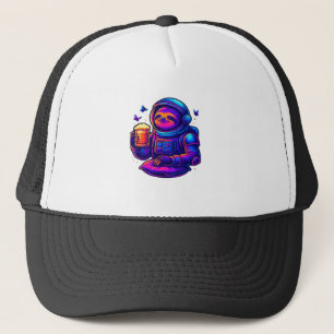 Neon luiaard - Niet haasten Essential T-Shirt Trucker Pet