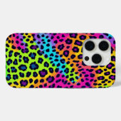 Neon Luipaardprint Case-Mate iPhone Case (Achterkant (horizontaal))