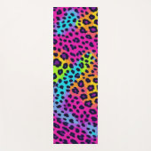 Neon Luipaardprint Yogamat (Voorkant)