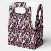 Neon Makeup Pattern Bedankdoosjes (Geopend)