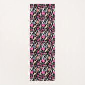 Neon Makeup Pattern Yogamat (Voorkant)