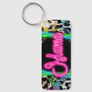 Neon mamma sleutelhanger