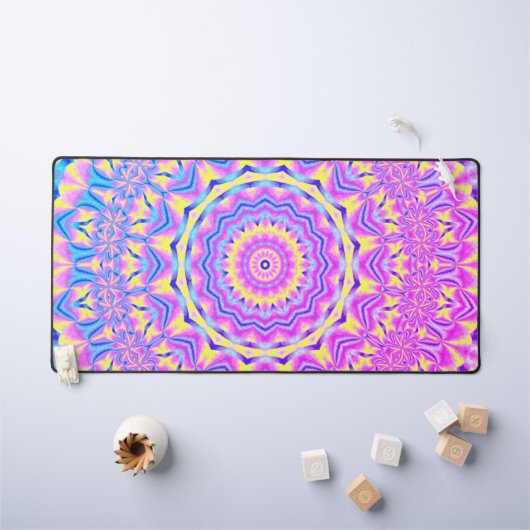 Neon Mandala (Tableau pour enfants)