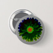 Neon Marigold Button (Voorkant /achterkant)
