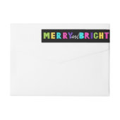 Neon Merry en Bright (Achterkant)