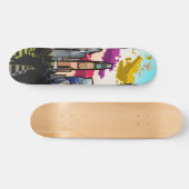 Neon Metropolis Skateboard (Horizontaal)