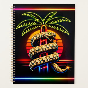 Neon Miami Nights Diamanten luxe Planner