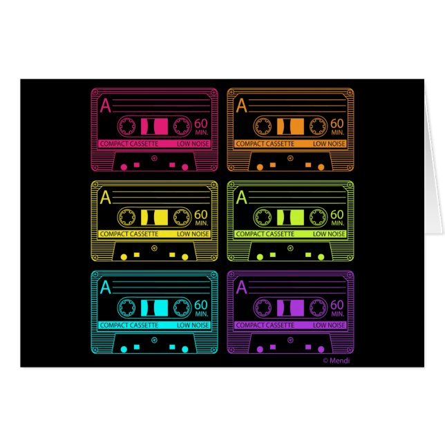 Neon Mix Tapes (Voorkant Horizontaal)