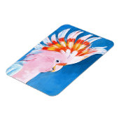 Neon Mohawk - Roze Cockato Magneet (Linkerzijde)