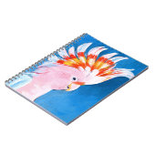 Neon Mohawk - Roze Cockato Notitieboek (Linkerzijde)