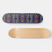 Neon moth skateboard (Horizontaal)