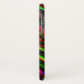 Neon Multicolored linnen Case-Mate iPhone Case (Achterkant/links)