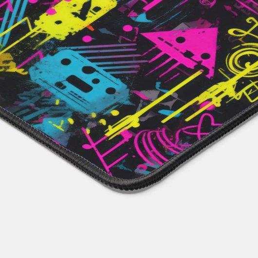 Neon Music Graffiti Bureaumat (Hoek)