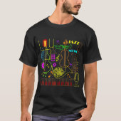 Neon Music T-shirt (Voorkant)