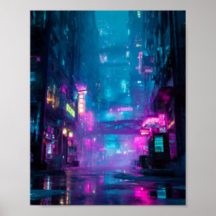 Neon Na Middernacht Poster