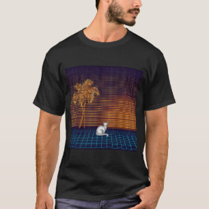 Neon Nachtwacht Kat T-shirt