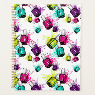 Neon Nail Pools patroonpatroon Planner