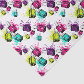 Neon Nail Pools patroonpatroon Tissuepapier (Detail)