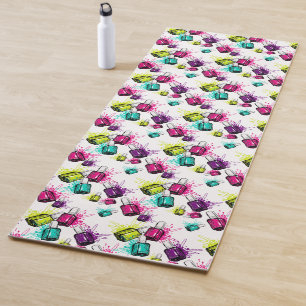 Neon Nail Pools patroonpatroon Yogamat
