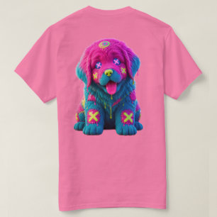 Neon Newf Smeltkous T-shirt