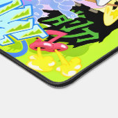 Neon Noise – Cartoon Band Mouse Pad (Hoek)