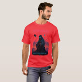 Neon Nomad – Cyber Desert Wanderer T-shirt (Voorkant volledig)