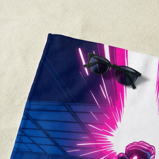 Neon Nova Strandlaken (In situ)