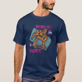 Neon Old School meisje T-shirt