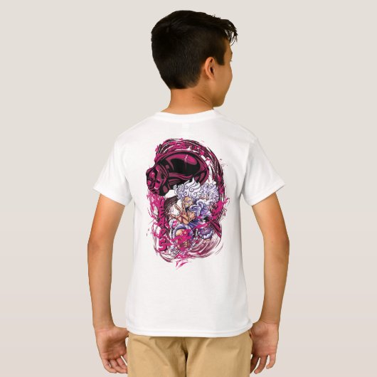 Neon One Piece T-shirt (Achterkant volledig)