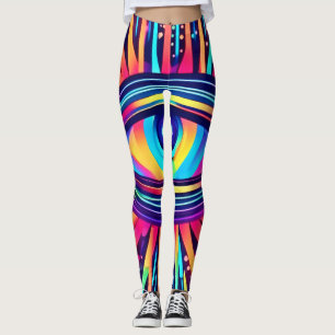 Neon Oog van de Kosmos Leggings