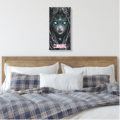 Neon Oracle Cyborg Canvas Afdruk (Insitu (Slaapkamer))