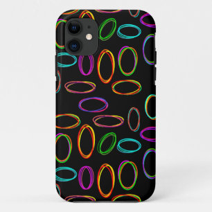 Neon Ovals iPhone 11 Hoesje