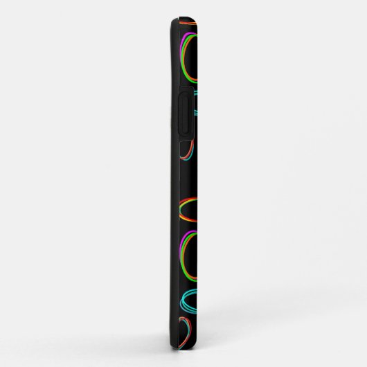 Neon Ovals Case-Mate iPhone Case (Achterkant/rechts)