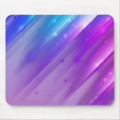 Neon Paarse Abstracte hoekontwerp Muismat (Voorkant)