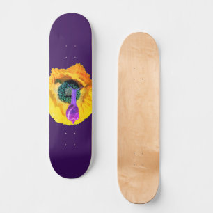 Neon Paarse Slak Skateboard