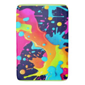 Neon Paint Explosion Badmat (Voorkant Verticaal)