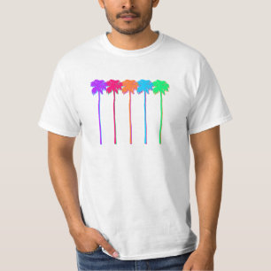 Neon Palmbomen T-shirt