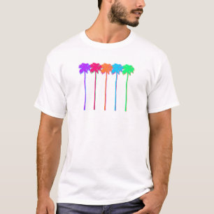 Neon Palmbomen T-shirt