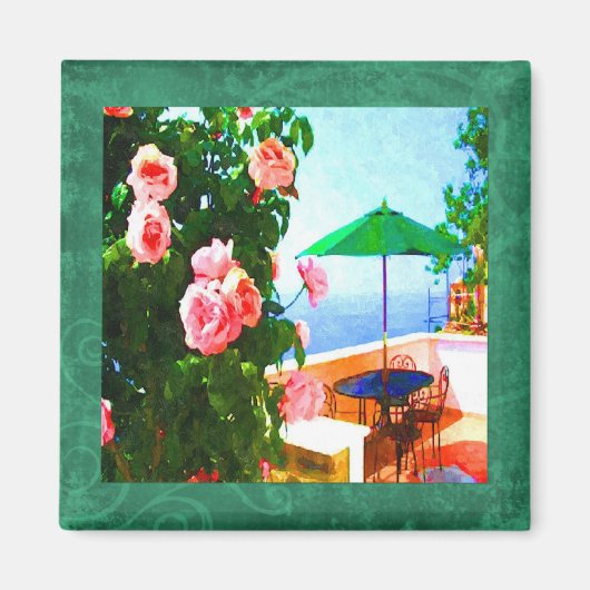 Neon Patio Magnet Magneet (Voorkant)