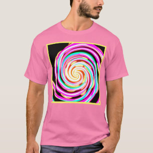 Neon Pattern-werk T-shirt