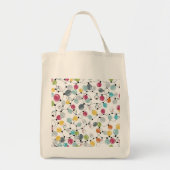  Neon Penguin-kerstballonnen Tote Bag (Voorkant)