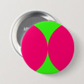 Neon Petal Pop Custom Button (Voorkant /achterkant)