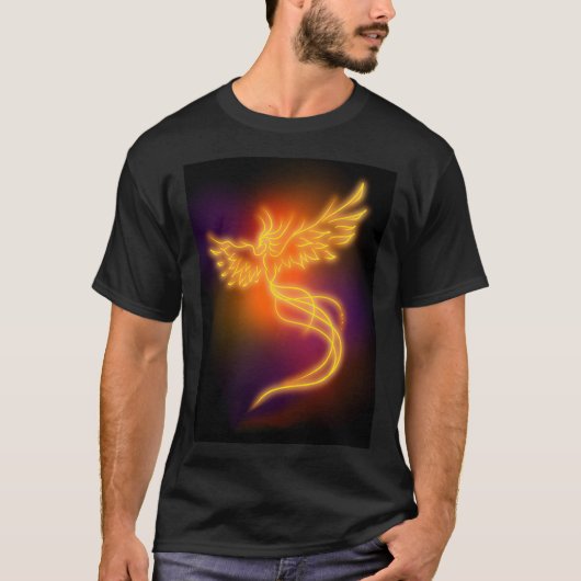 Neon Phoenix T-shirt (Voorkant)