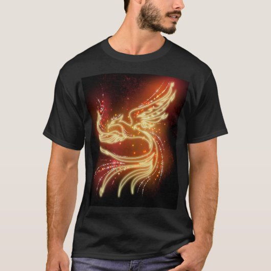 Neon Phoenix (v2) T-shirt (Voorkant)
