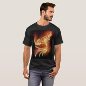 Neon Phoenix (v2) T-shirt (Voorkant volledig)