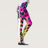 Neon Pink Animal GRL Power Leggings (Rechts)